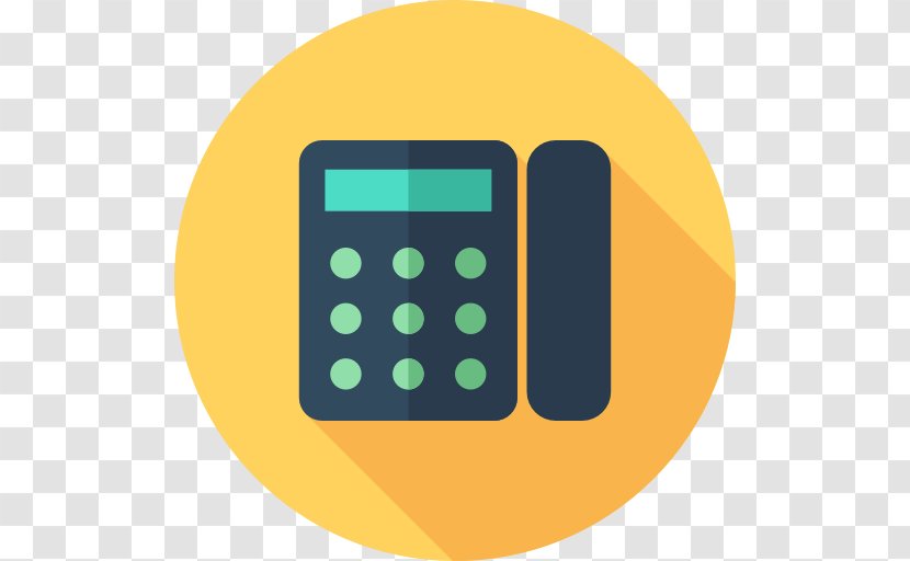 Phone Icon - Orange - Marketing Transparent PNG