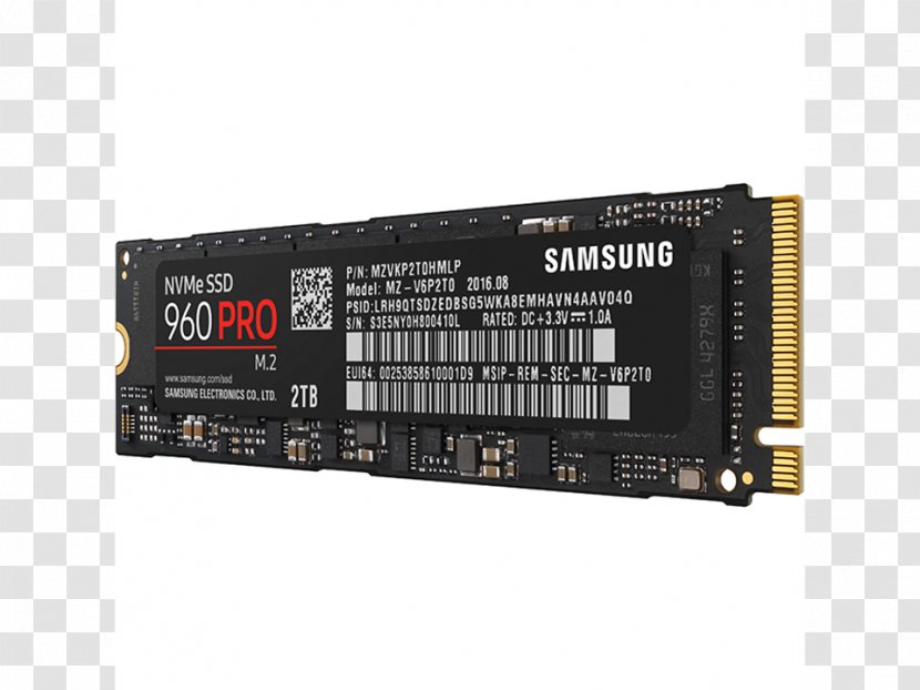 Samsung 960 PRO SSD 850 III SAMSUNG 970 M.2 2280 512GB PCIe Gen3. X4 NVMe 1.3 64L V-NAND 2-bit MLC Internal Solid State Drive MZ-V7P512BW Solid-state - 860 Pro Transparent PNG