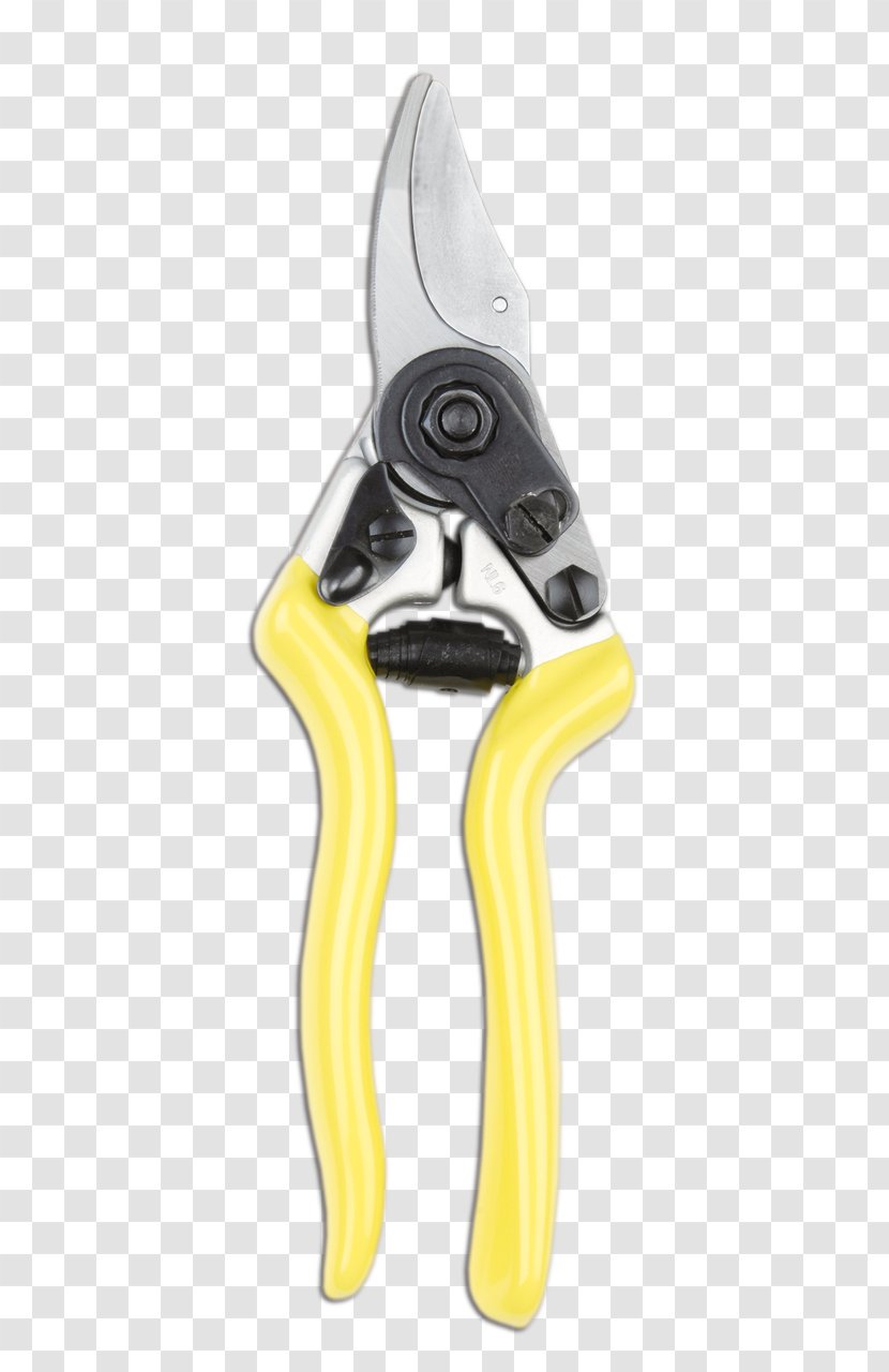 Diagonal Pliers Pruning Viticulture Scissors Fruit Picking - Yellow Transparent PNG