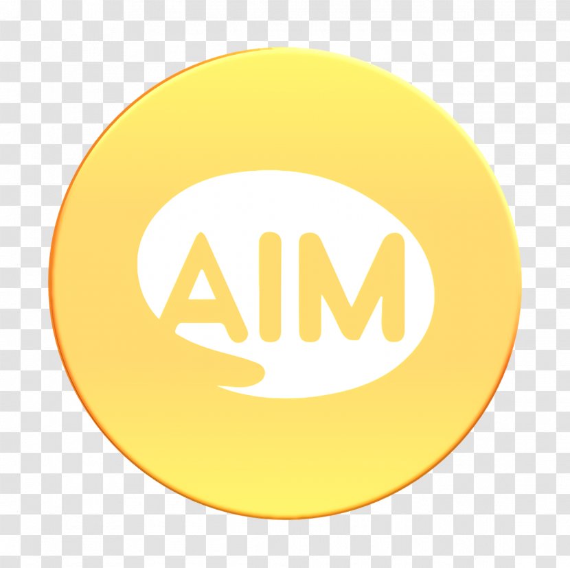 Aim Icon - Logo - Orange Transparent PNG