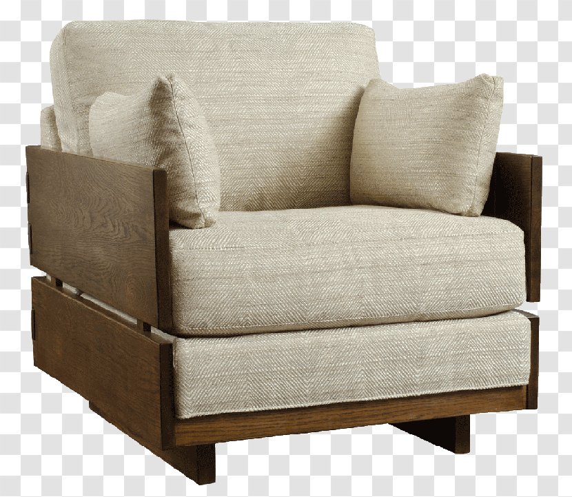 Loveseat Couch Club Chair Sofa Bed Wing - Sleeper - Modern Transparent PNG