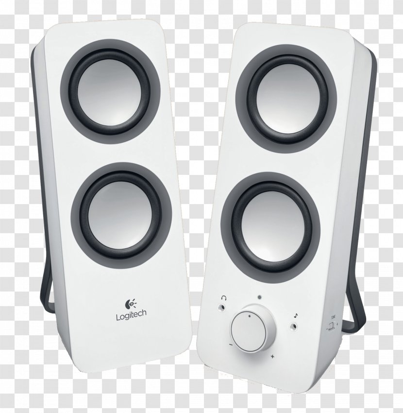 Loudspeaker Computer Speakers Logitech Stereophonic Sound PC Speaker - Electronics Transparent PNG