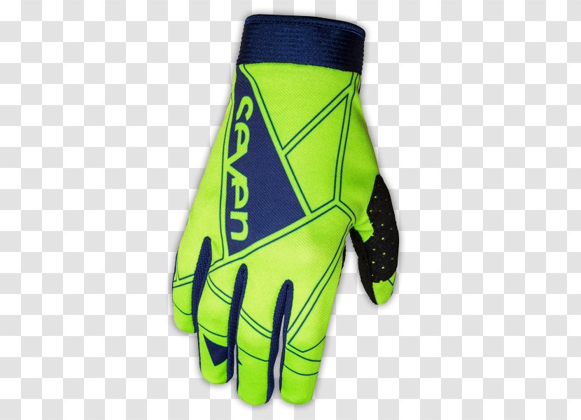 Glove Clothing Sizes Enduro White - Protective Gear In Sports - Yellow Transparent PNG
