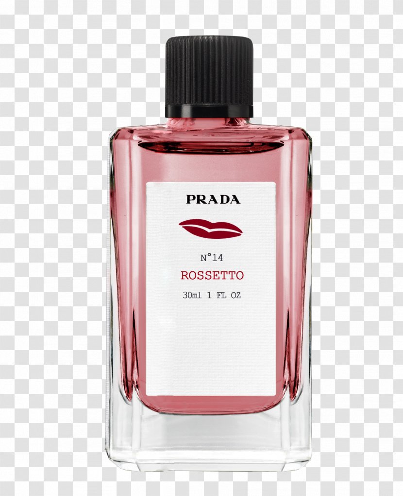 Prada Perfume Lipstick Eau De Toilette Absolute - Note - Bottle Transparent PNG