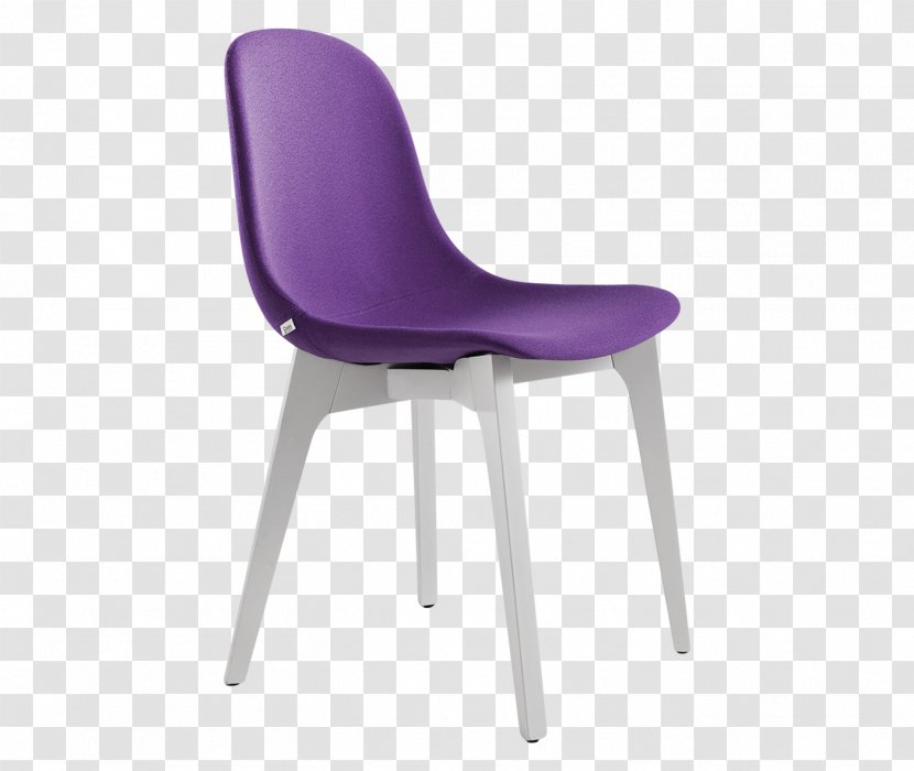 Chair Plastic Violet Color Dining Room - Armrest Transparent PNG