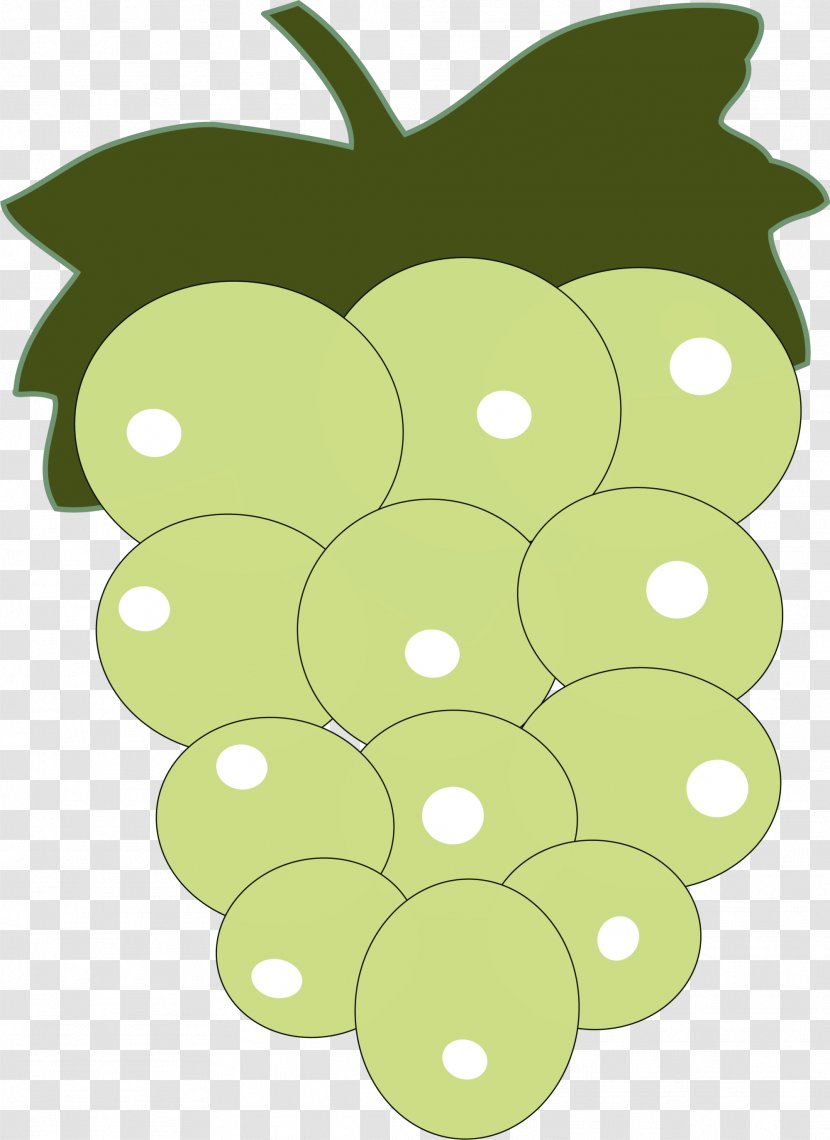 Grape Green Clip Art - Plant - Concise Transparent PNG