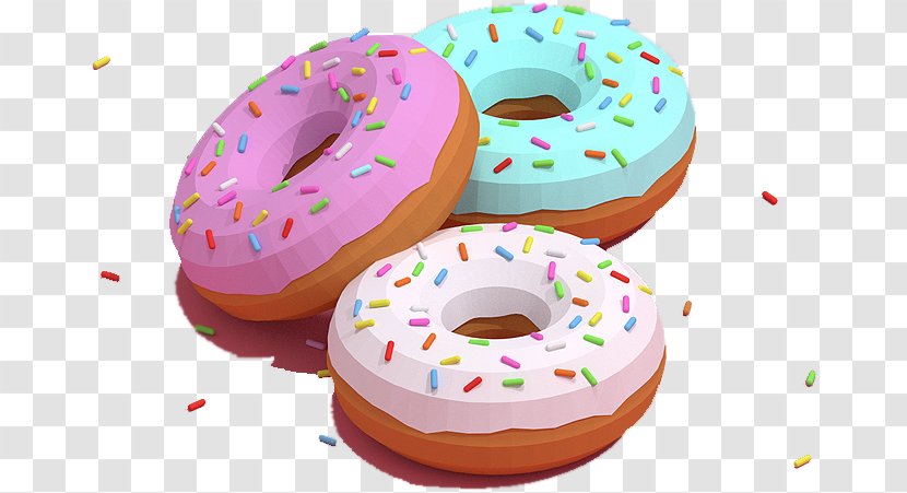 Donuts Glaze Baking Flavor Finger Food - Donut Stack Transparent PNG