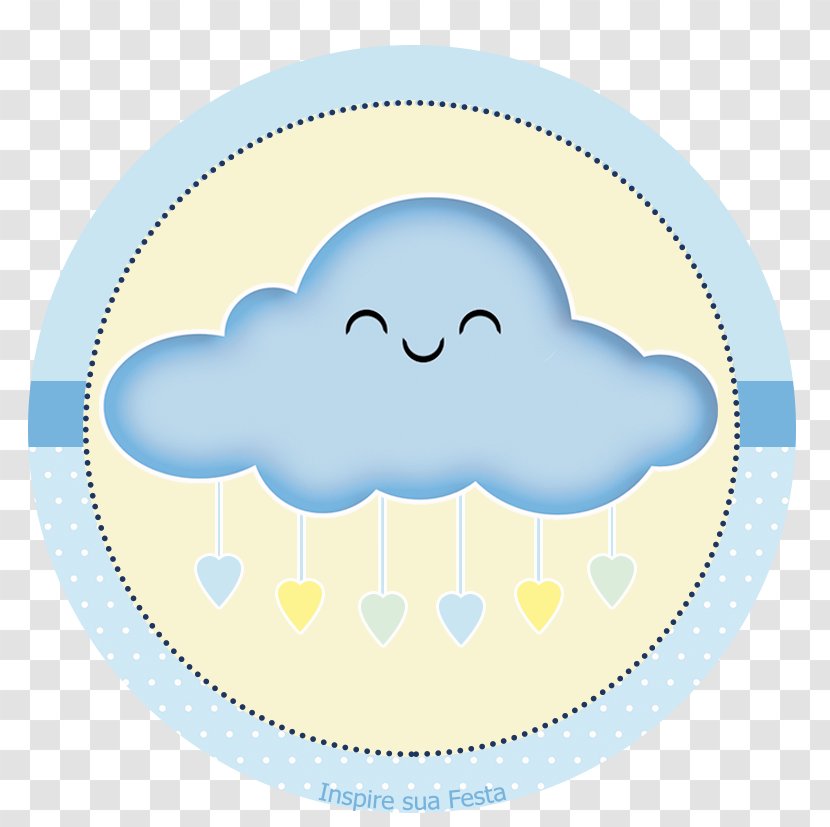Cloud Blessing Rain Paper Boy Transparent PNG