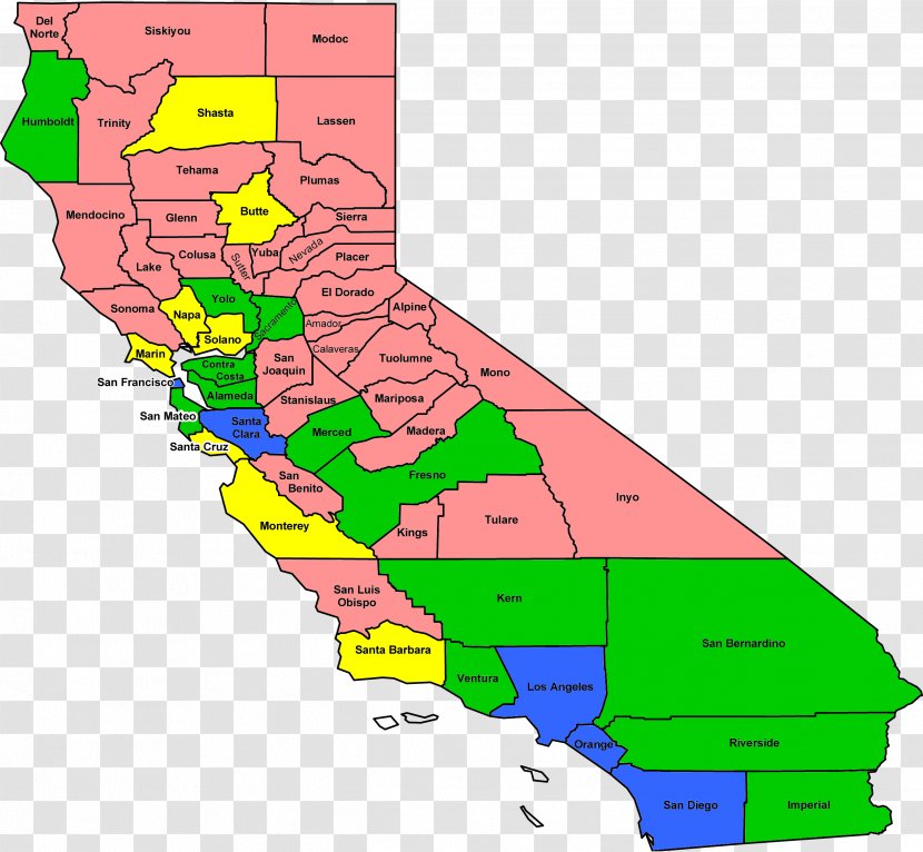 California Line Map Angle - Tuberculosis Transparent PNG