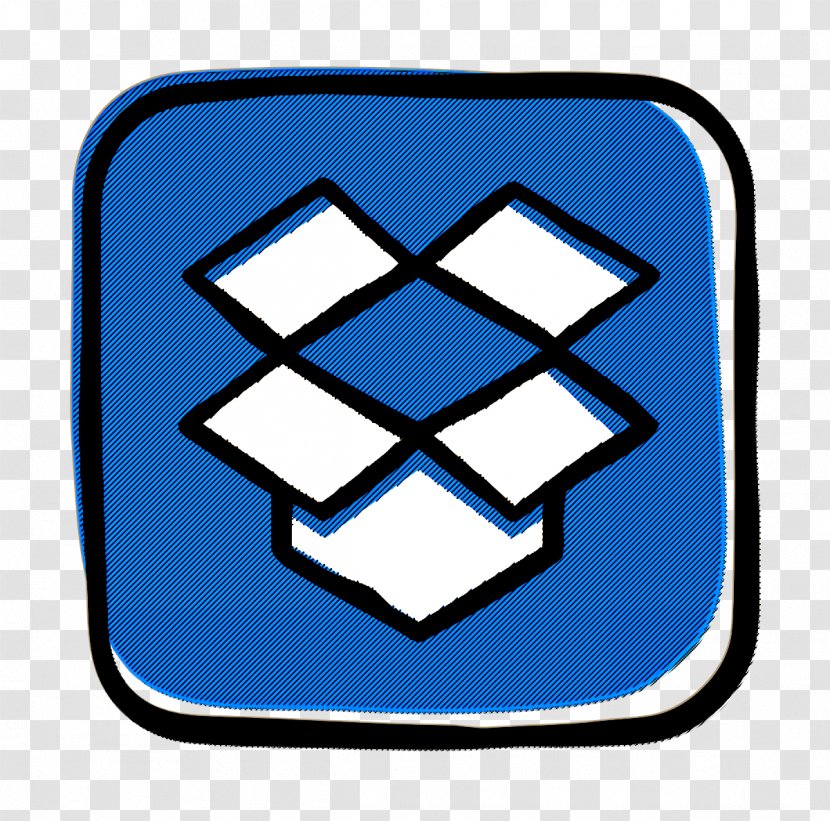 Box Icon Cloud Storage - Symbol - Emblem Electric Blue Transparent PNG