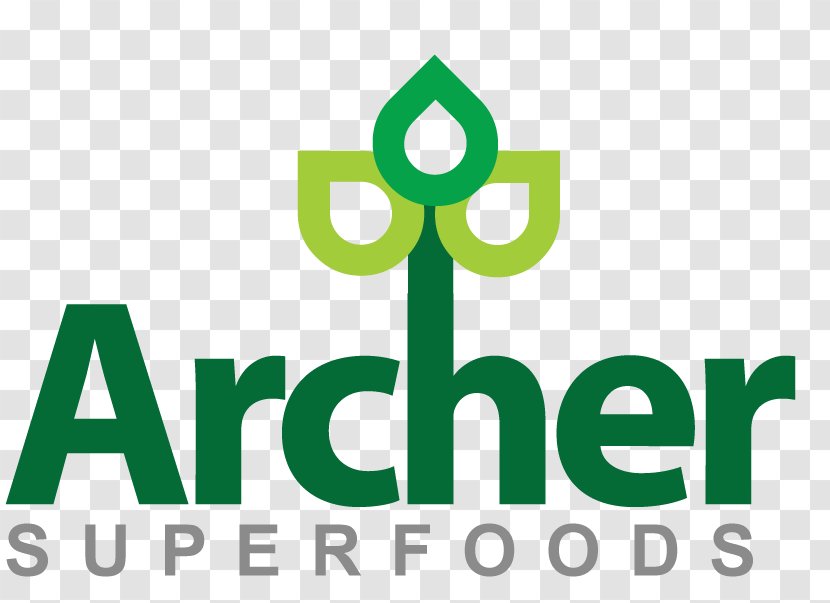 Logo Brand Green Font - Superfood - Semi Circular Arc Transparent PNG
