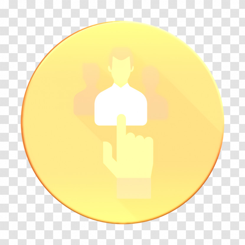 Businessman Icon Selection Icon Human Resources Icon Transparent PNG