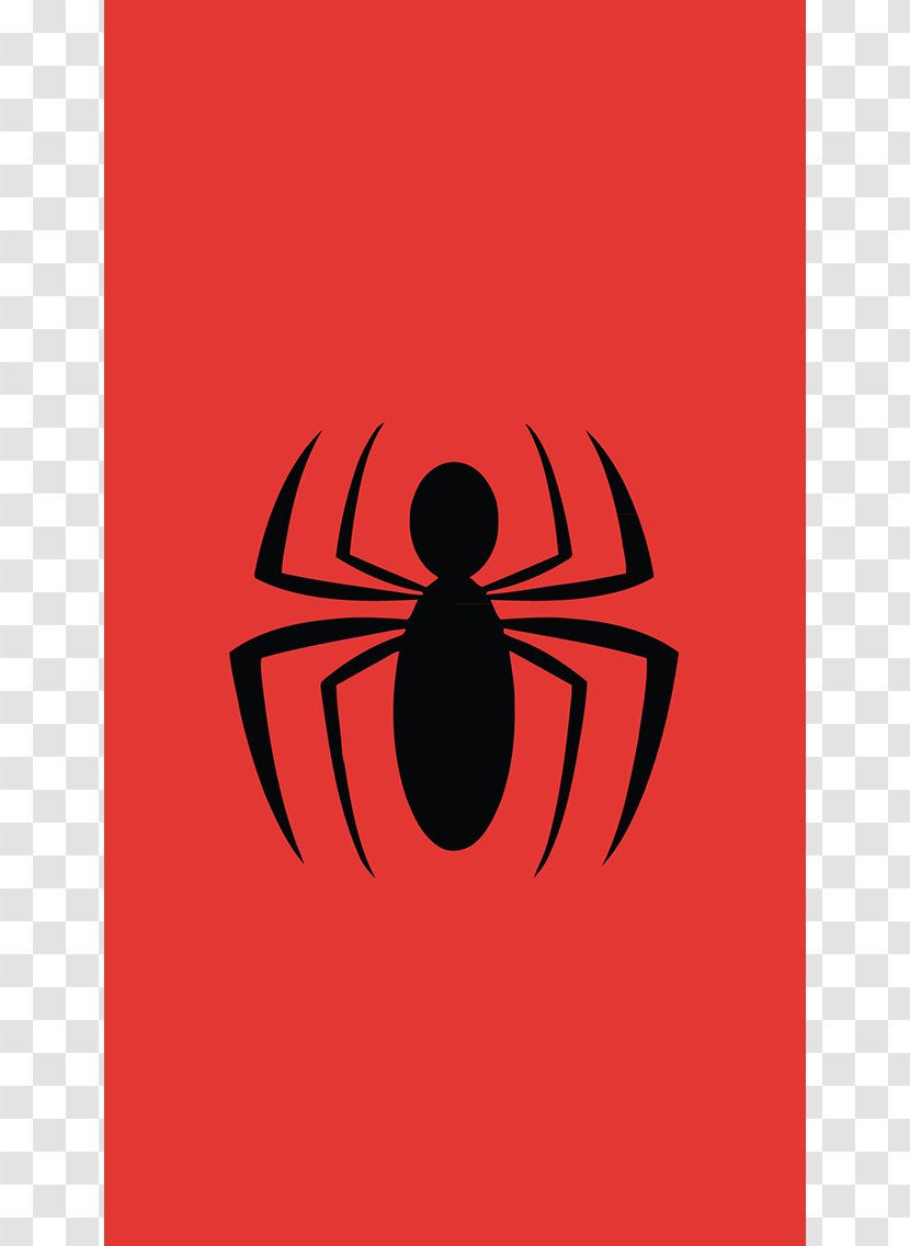 Spider-Man Iron Man Superhero Desktop Wallpaper Minimalism - Insect - Logo Cliparts Transparent PNG