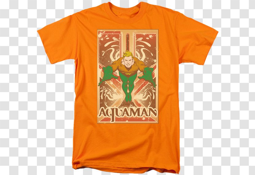 T-shirt Aquaman Sheldon Cooper Superman - Hoodie Transparent PNG