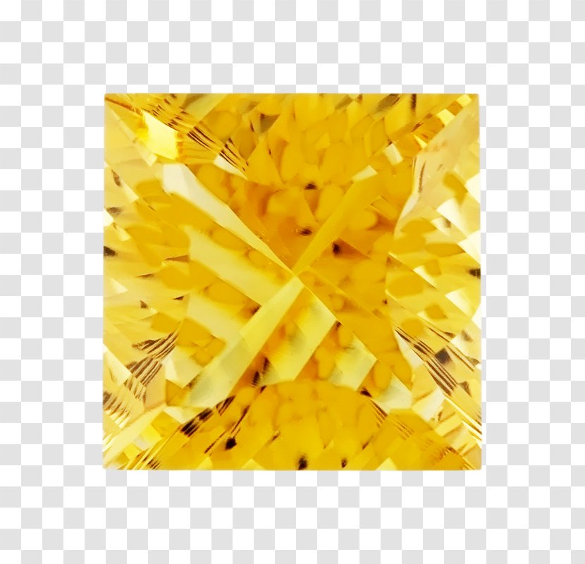 Citrine Gemstone Facet Yellow Quartz Transparent PNG