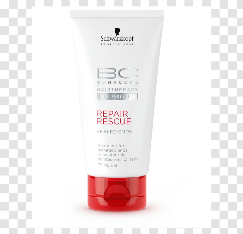 Schwarzkopf BC Repair Rescue Treatment Masque Shampoo COLOR FREEZE Silver - Cream Transparent PNG