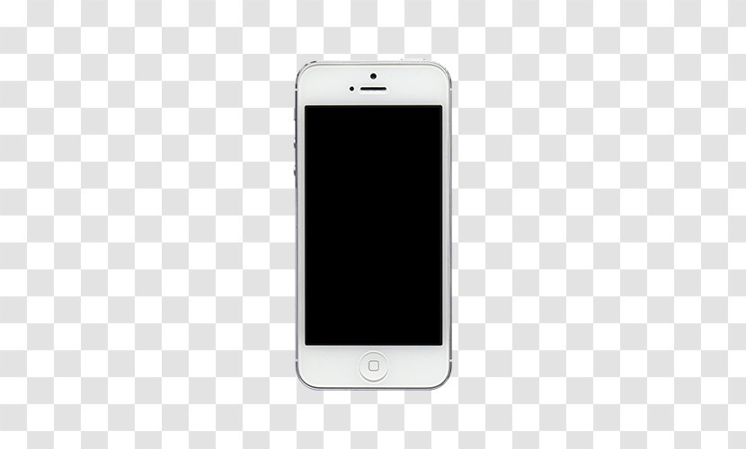 Feature Phone Smartphone Mobile Clip Art - Portable Communications Device - White Apple Transparent PNG