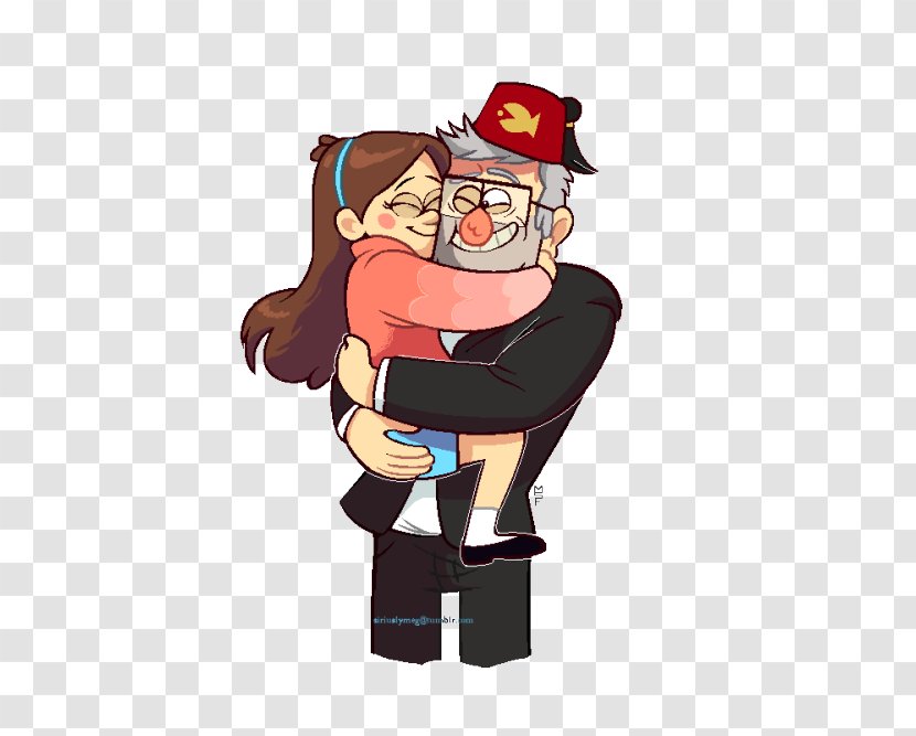 Bill Cipher Dipper Pines Grunkle Stan Cartoon - Watercolor Transparent PNG