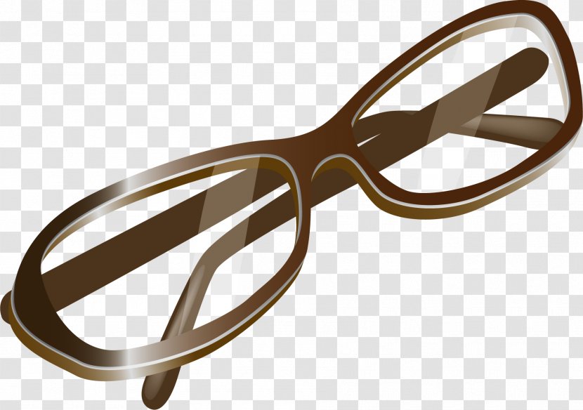 Glasses Near-sightedness Cartoon - Brand - Vector Material Transparent PNG