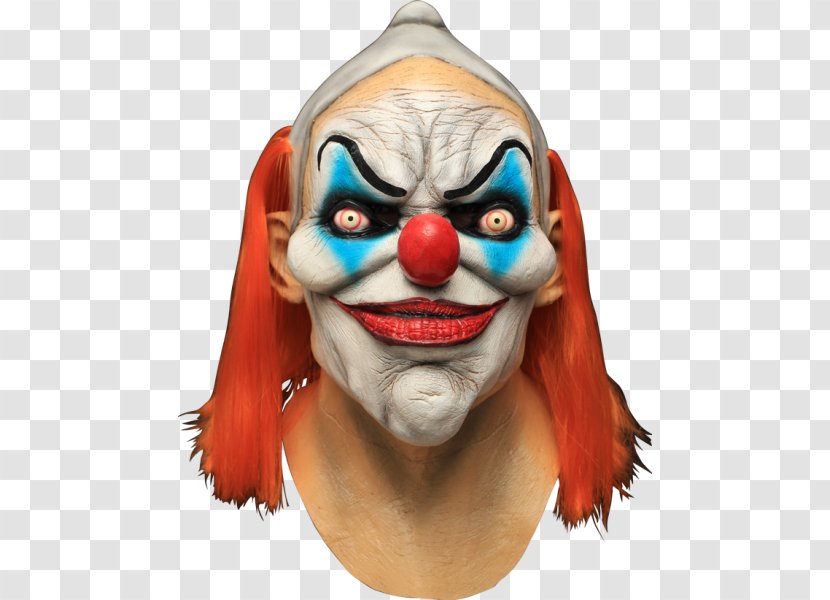 It Clown Halloween Mask Disguise - Horror Transparent PNG