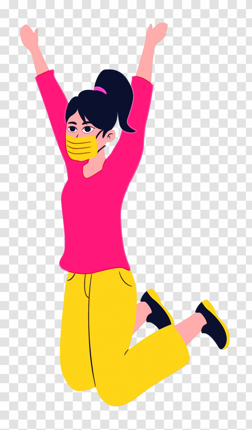 Cartoon Character Yellow Shoe Joint Transparent PNG