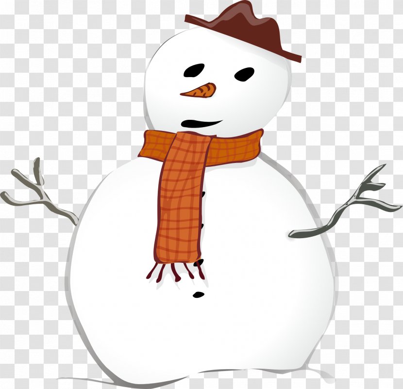 Snowman Free Content Clip Art - Royaltyfree - Hat Scarf Transparent PNG