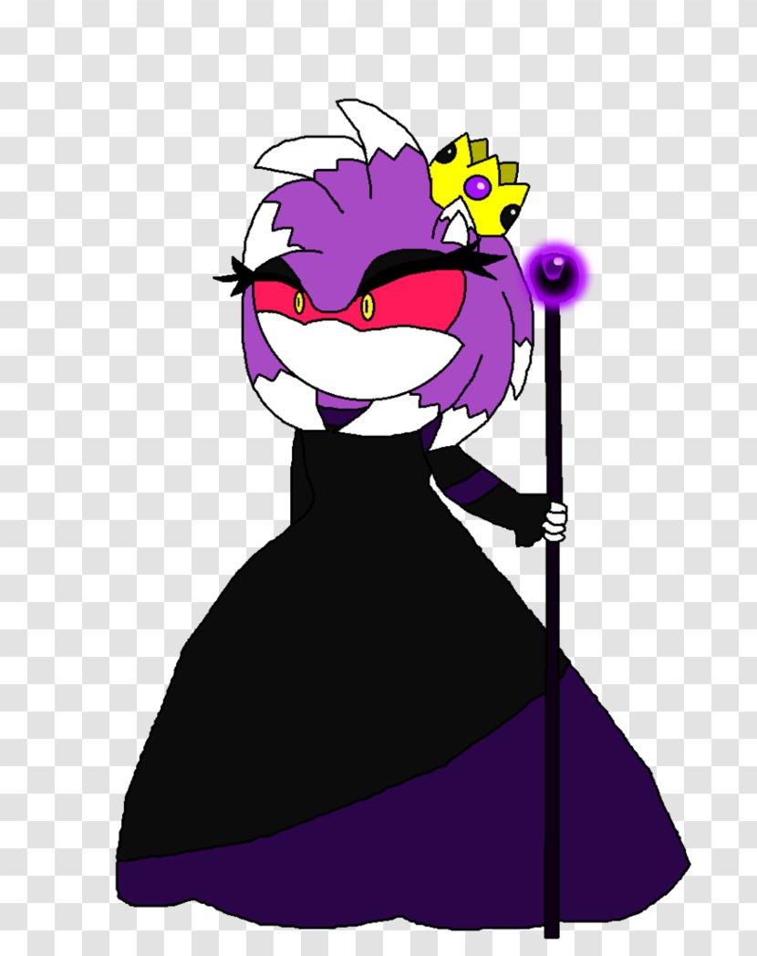 Clip Art Illustration Cartoon Purple Legendary Creature - Queen Darkness Transparent PNG