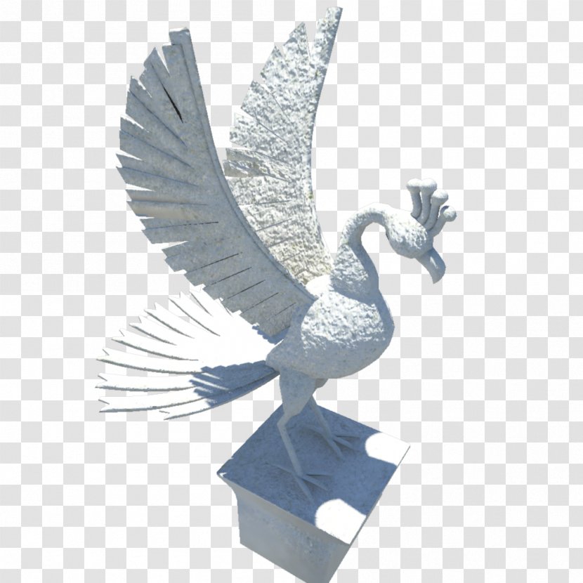 Sculpture Statue Figurine Bird Ho-Oh - Thought - Eternity Transparent PNG