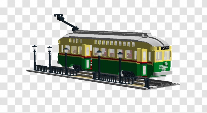 Lego Ideas Creator Trolley City - Septa Transparent PNG