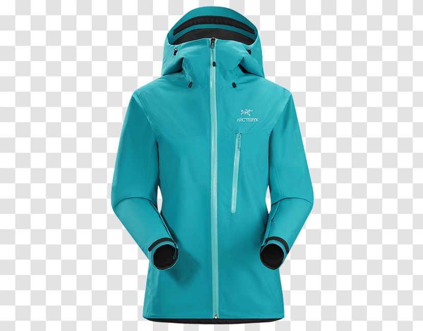 Jacket Arc'teryx Clothing Raincoat Shoe - Goretex Transparent PNG