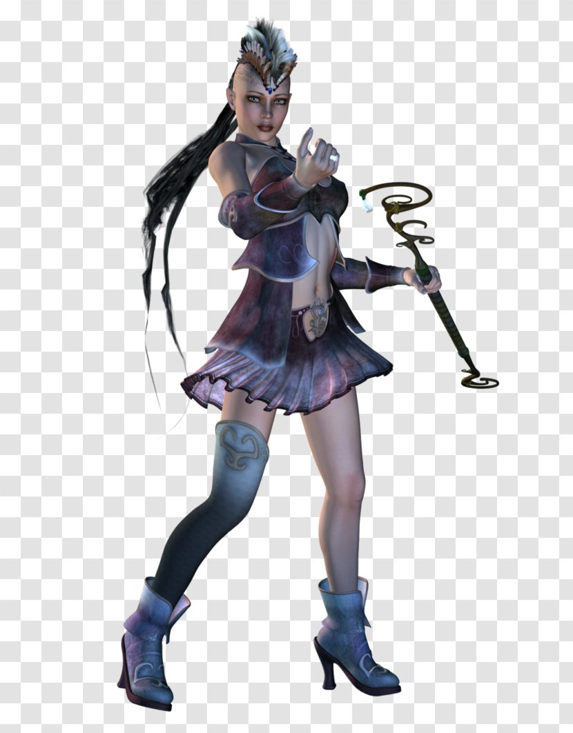 Costume Design Legendary Creature - Figurine - Warrior Maiden Transparent PNG