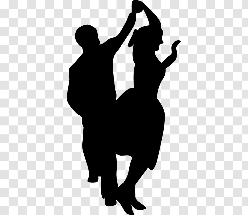 Dance Black And White Art Clip - Free - Tango Transparent PNG