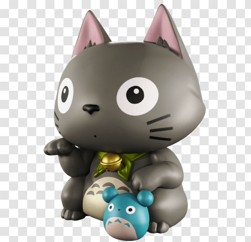 Designer Toy Cat Kidrobot Munny - Mighty Jaxx - Totoro Transparent PNG