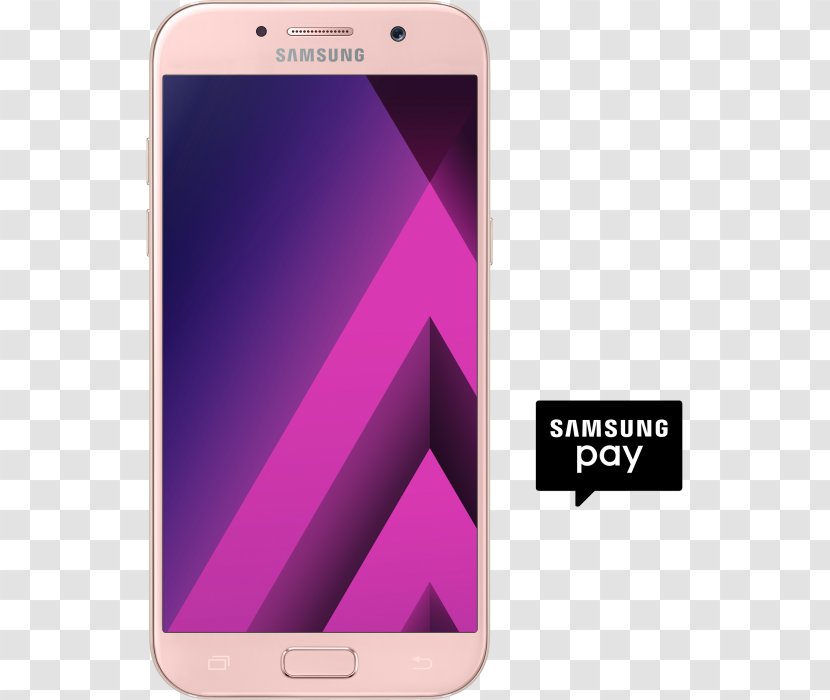 Samsung Galaxy A7 (2017) A3 S7 Smartphone - Gadget Transparent PNG