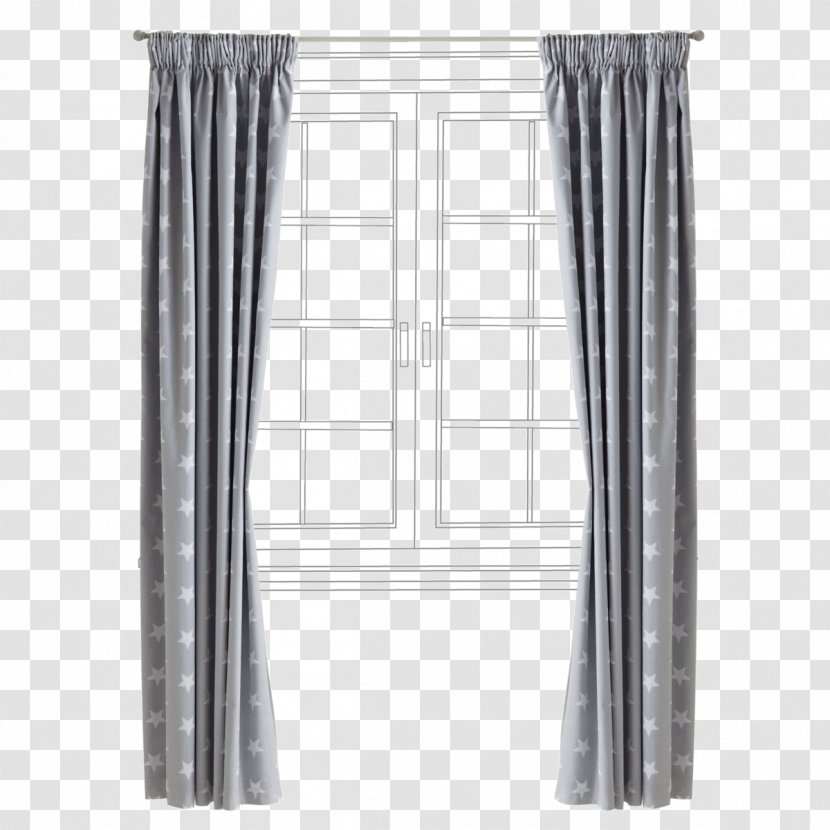 Curtain Window Blinds & Shades Blackout Bed - Interior Design - Curtains Transparent PNG