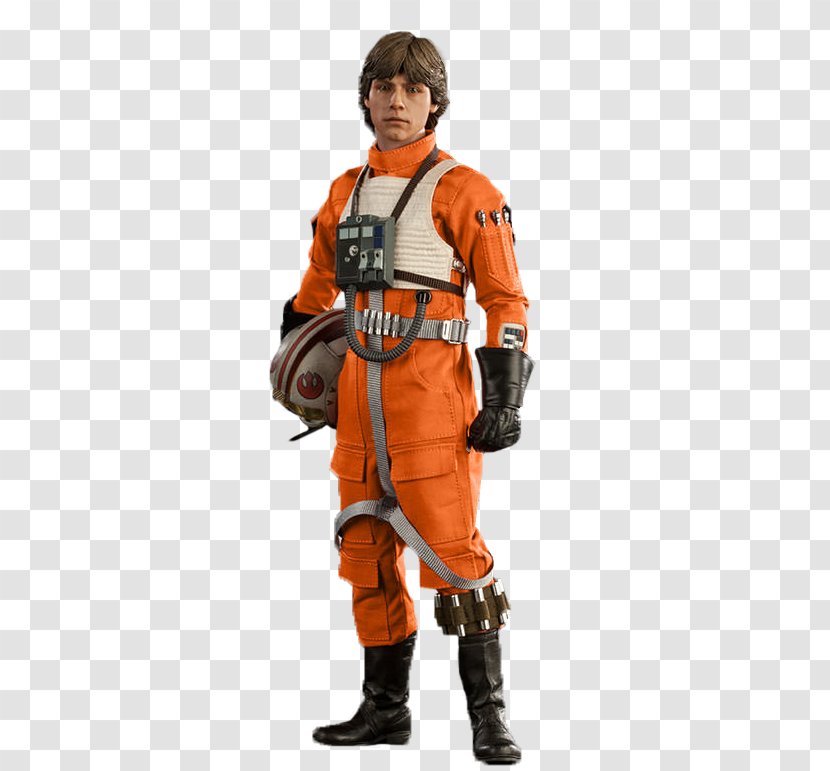 Star Wars: X-Wing Luke Skywalker Yavin X-wing Starfighter - Outerwear - Pilot Transparent PNG