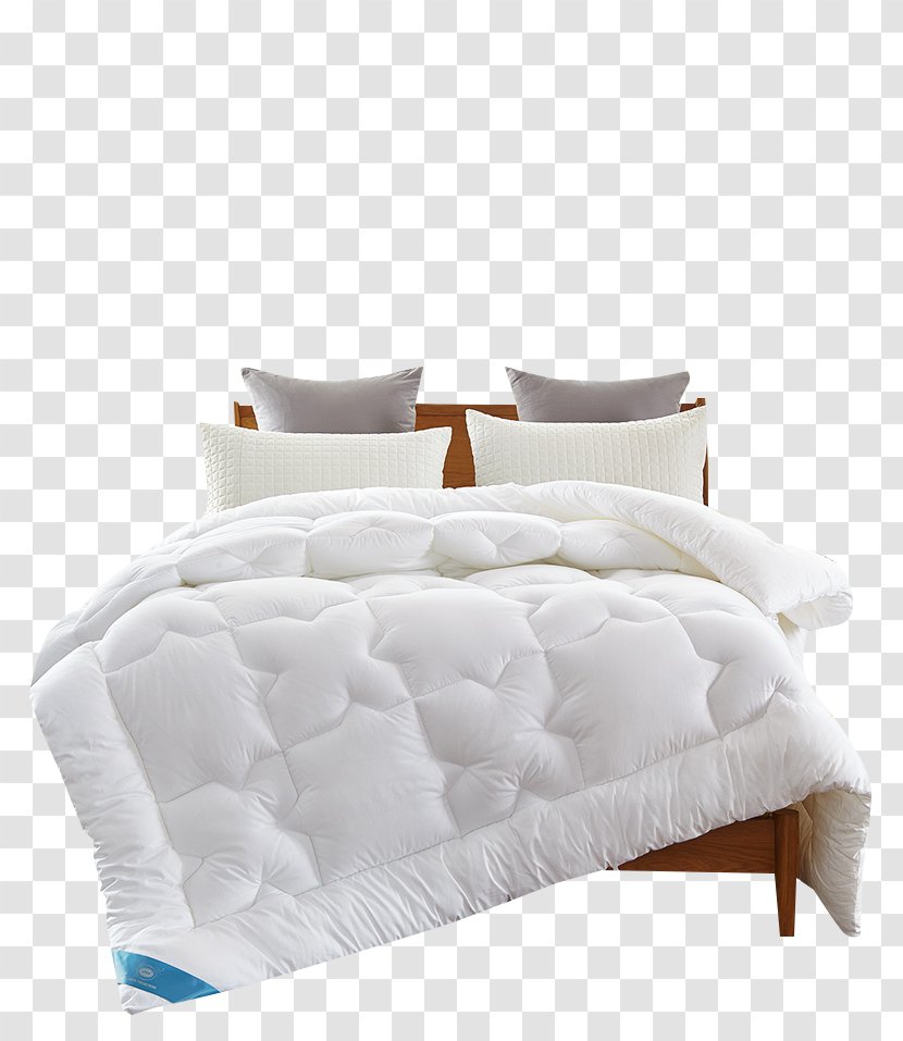 Bed Frame Mattress Quilt Duvet - Queen Bedding Transparent PNG