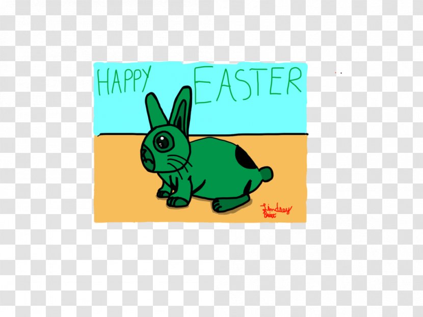 Easter Bunny Rectangle Font - Organism Transparent PNG