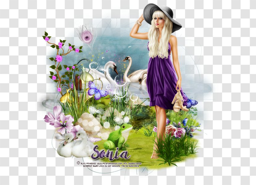 Lilac Violet Purple Plant Fairy - Flower - Swan Lake Transparent PNG