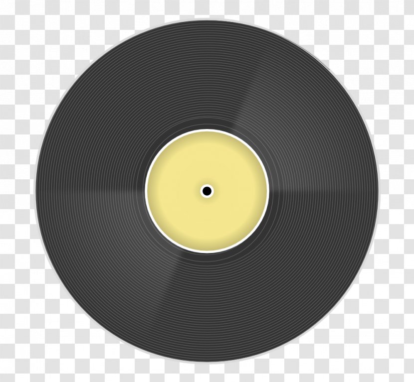 Compact Disc Circle Angle - Yellow Transparent PNG