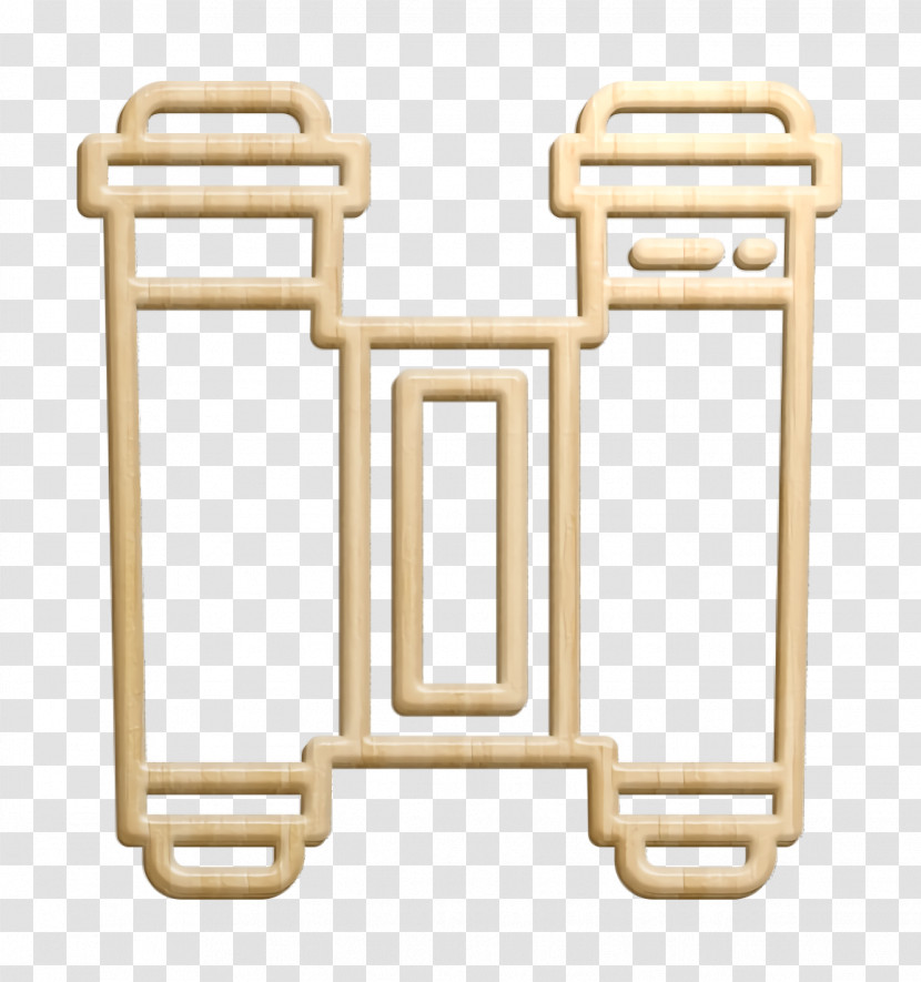 Binoculars Icon Sight Icon Camping Outdoor Icon Transparent PNG
