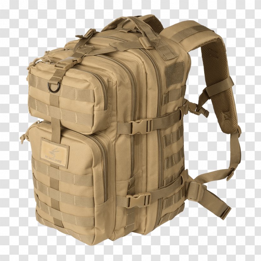 Backpack Bag EXOS Zipper Coyote - Frame Transparent PNG