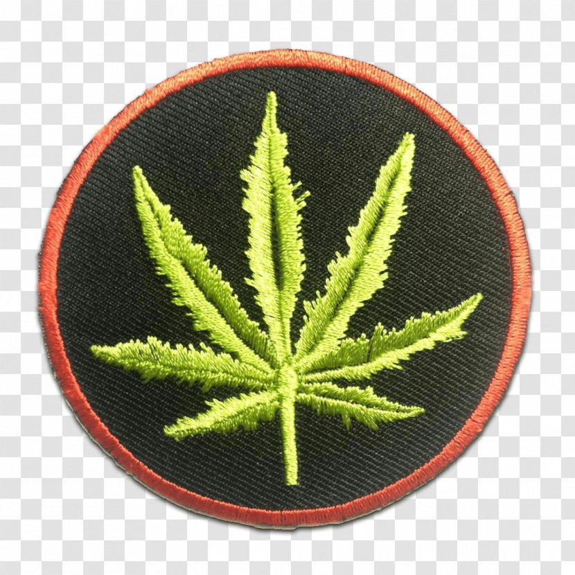 Hemp Cannabis Embroidered Patch Embroidery Iron-on - Canabis Transparent PNG