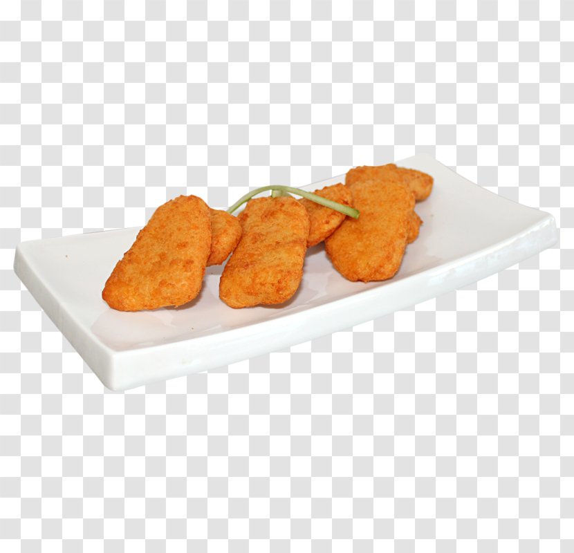 Chicken Nugget Pizza Ham Sushi - Tableware - Cheek Transparent PNG