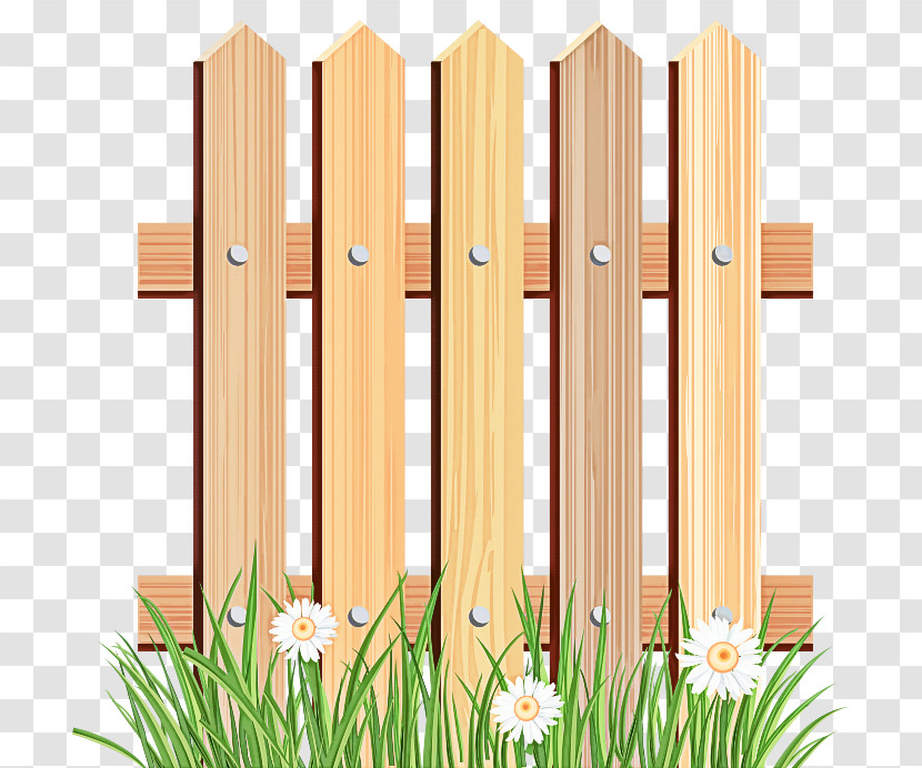 Fence Wood Home Fencing Hardwood Transparent PNG
