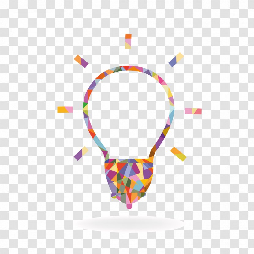 Incandescent Light Bulb Creativity - Pattern - Vector Lines Transparent PNG