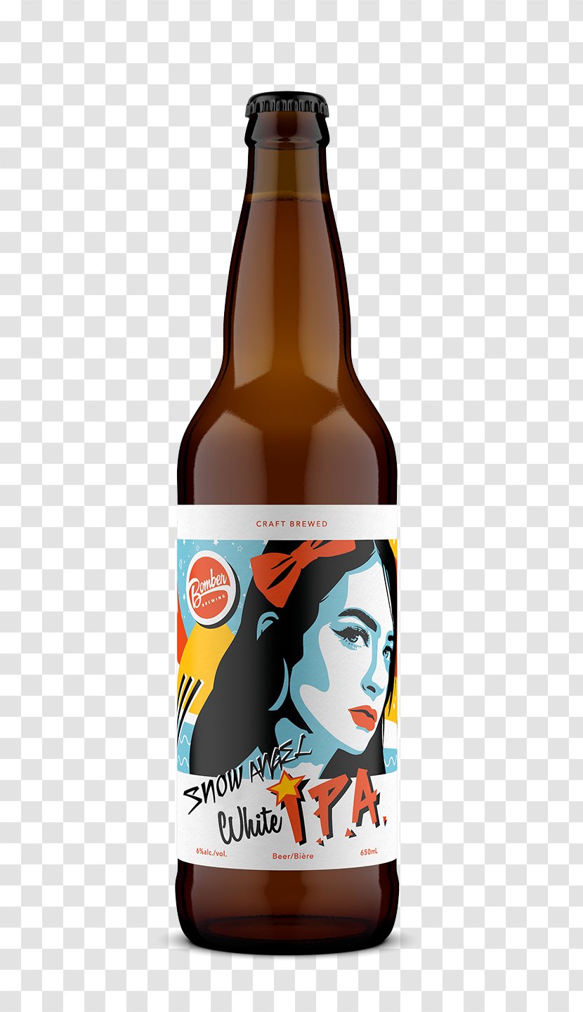 India Pale Ale Beer Bottle Lager - Shop - Vancouver Skyline Transparent PNG