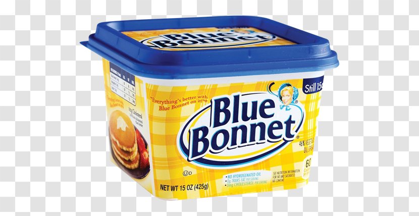 Blue Bonnet Spread Margarine Vegetable Oil Butter - Cooking Transparent PNG