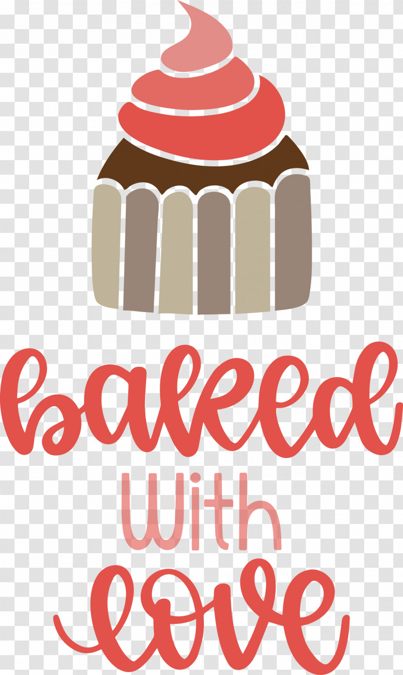 Baked With Love Cupcake Food Transparent PNG