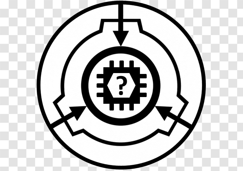 SCP Foundation Secure Copy Security Creative Commons License Logo - Black And White Transparent PNG